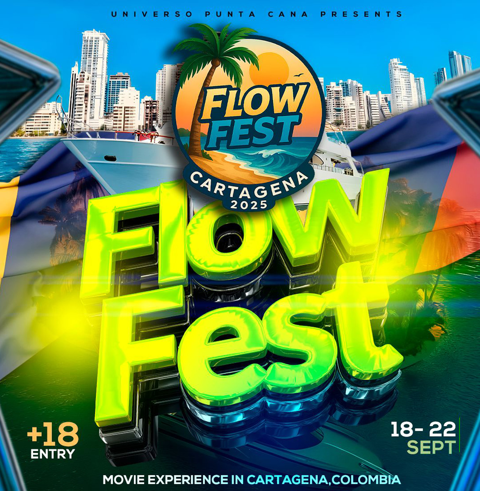 flow fest cartagena 2025 fiesta urbana caribe